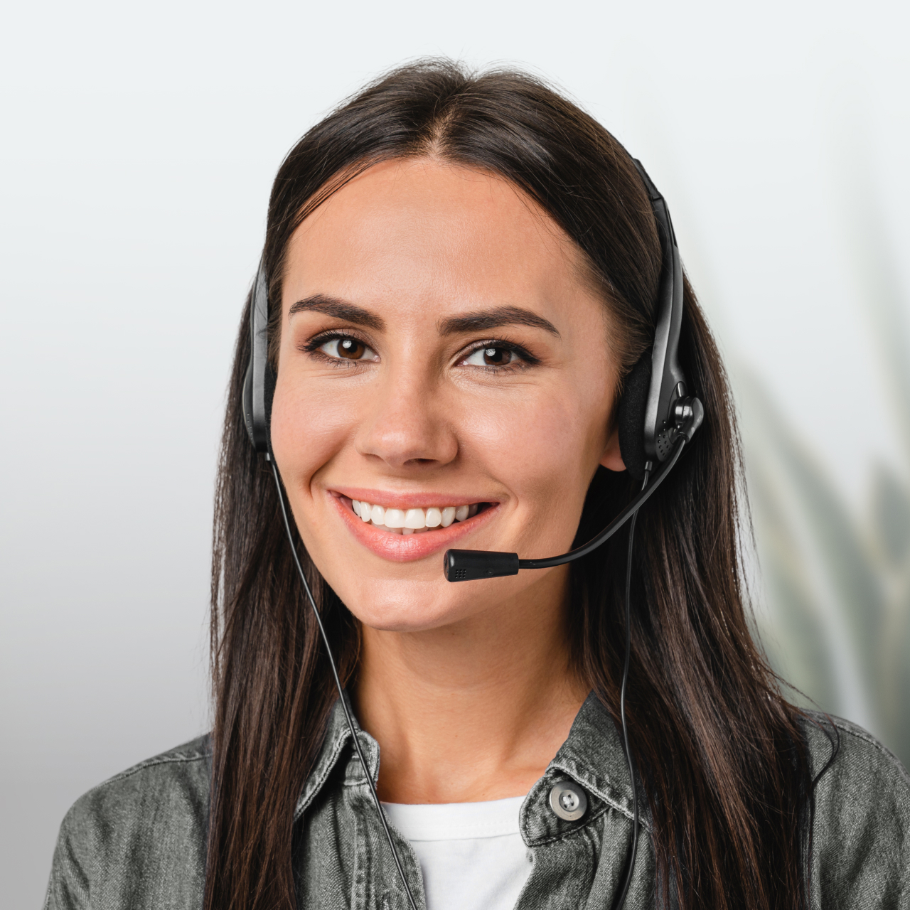 receptionist portrait